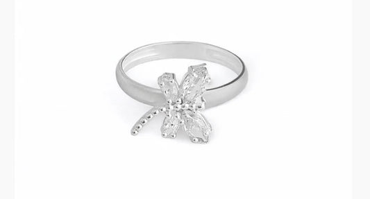 Dragonfly Zirconia Ring